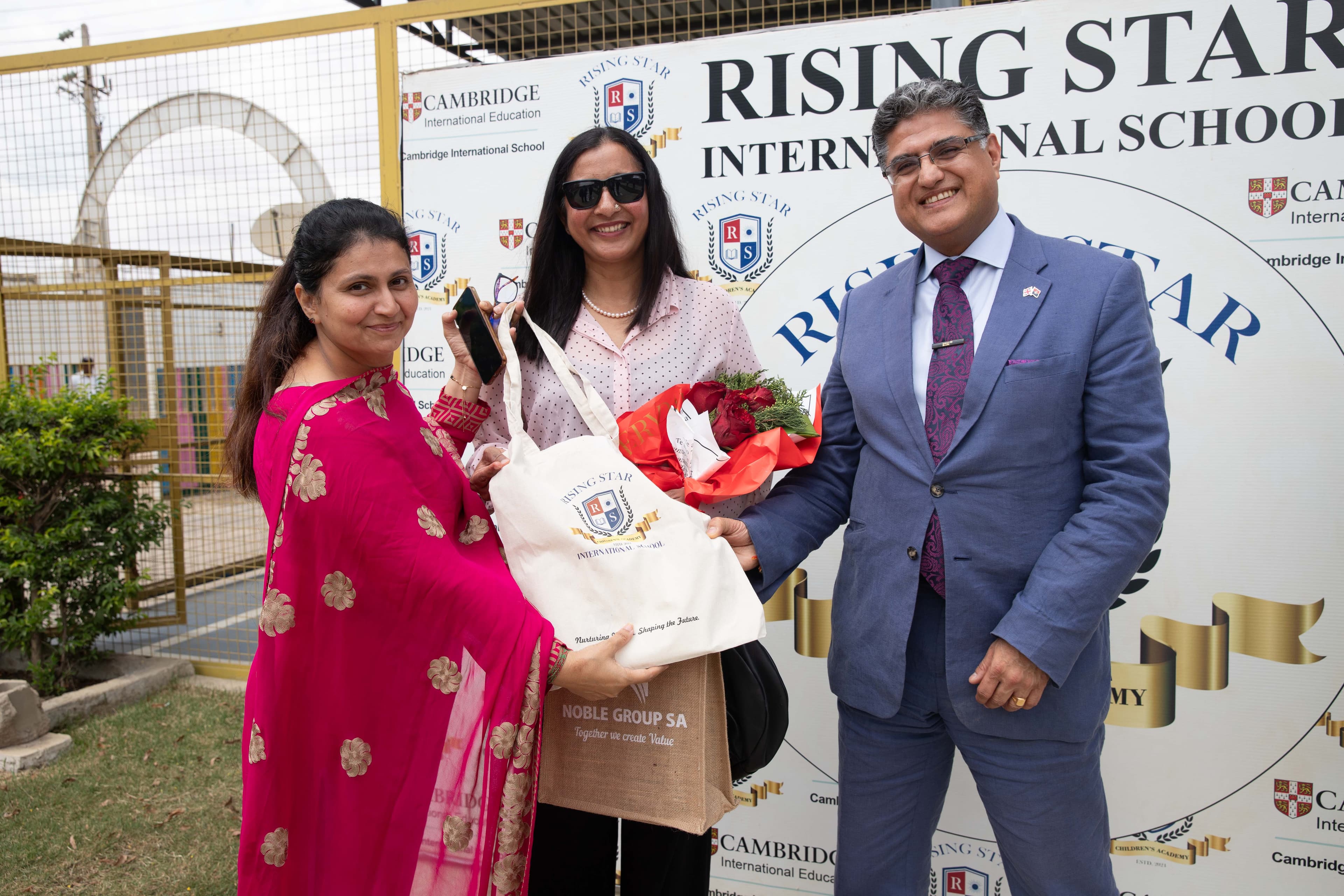 Visit of the British Ambassador